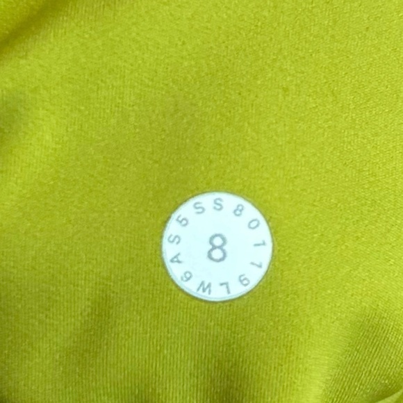 LULULEMON Fast and Free Crop II 19" *Nulux Golden Lime - Picture 11 of 14